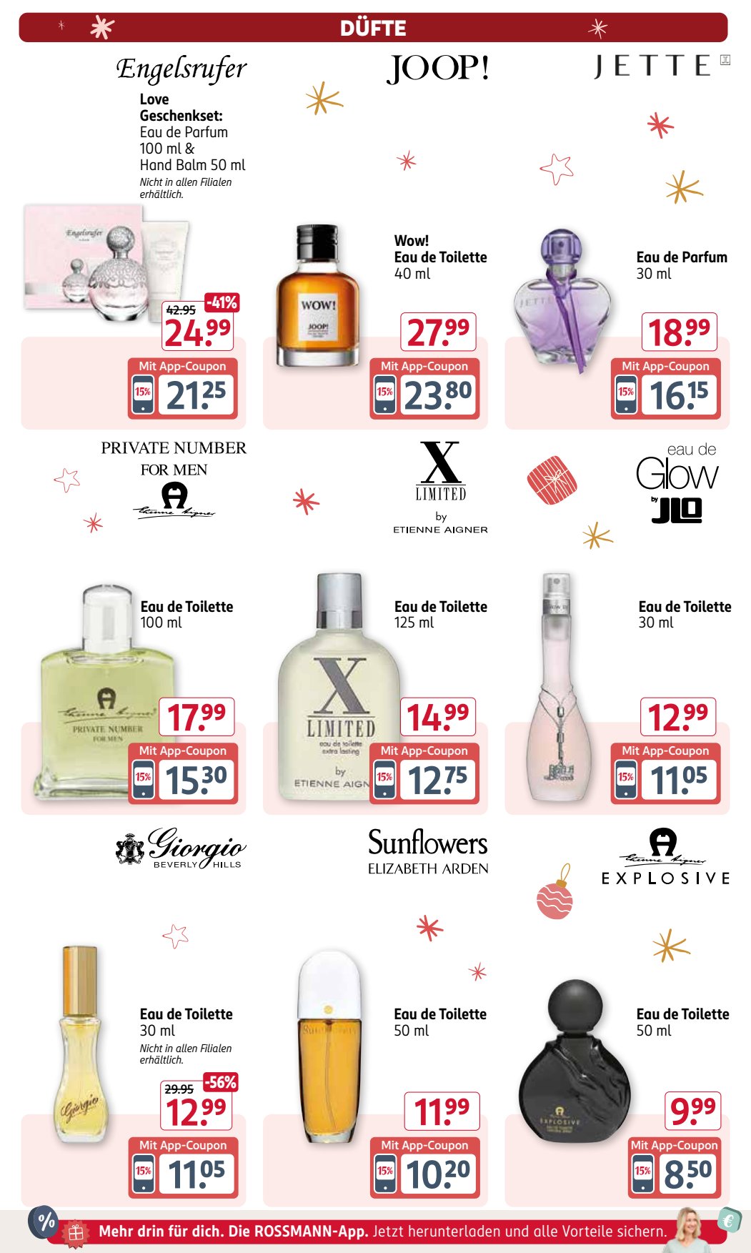 Rossmann Prospekt KW51 mit aktuellen Angeboten und attraktiven Rabatten – günstige Lebensmittel, Sparen Sie bei Rossmann Prospekt diese Woche!