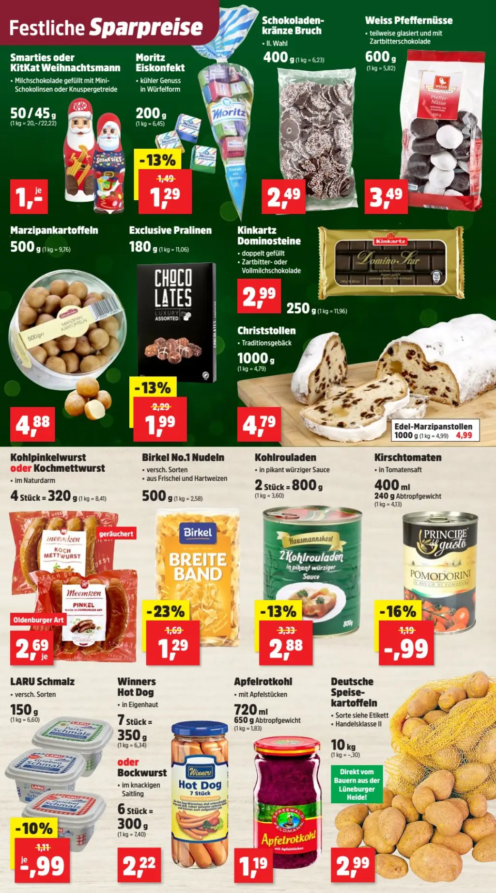 Thomas Philipps Prospekt KW50 mit aktuellen Angeboten und attraktiven Rabatten – günstige Lebensmittel, Sparen Sie bei Thomas Philipps Prospekt diese Woche!