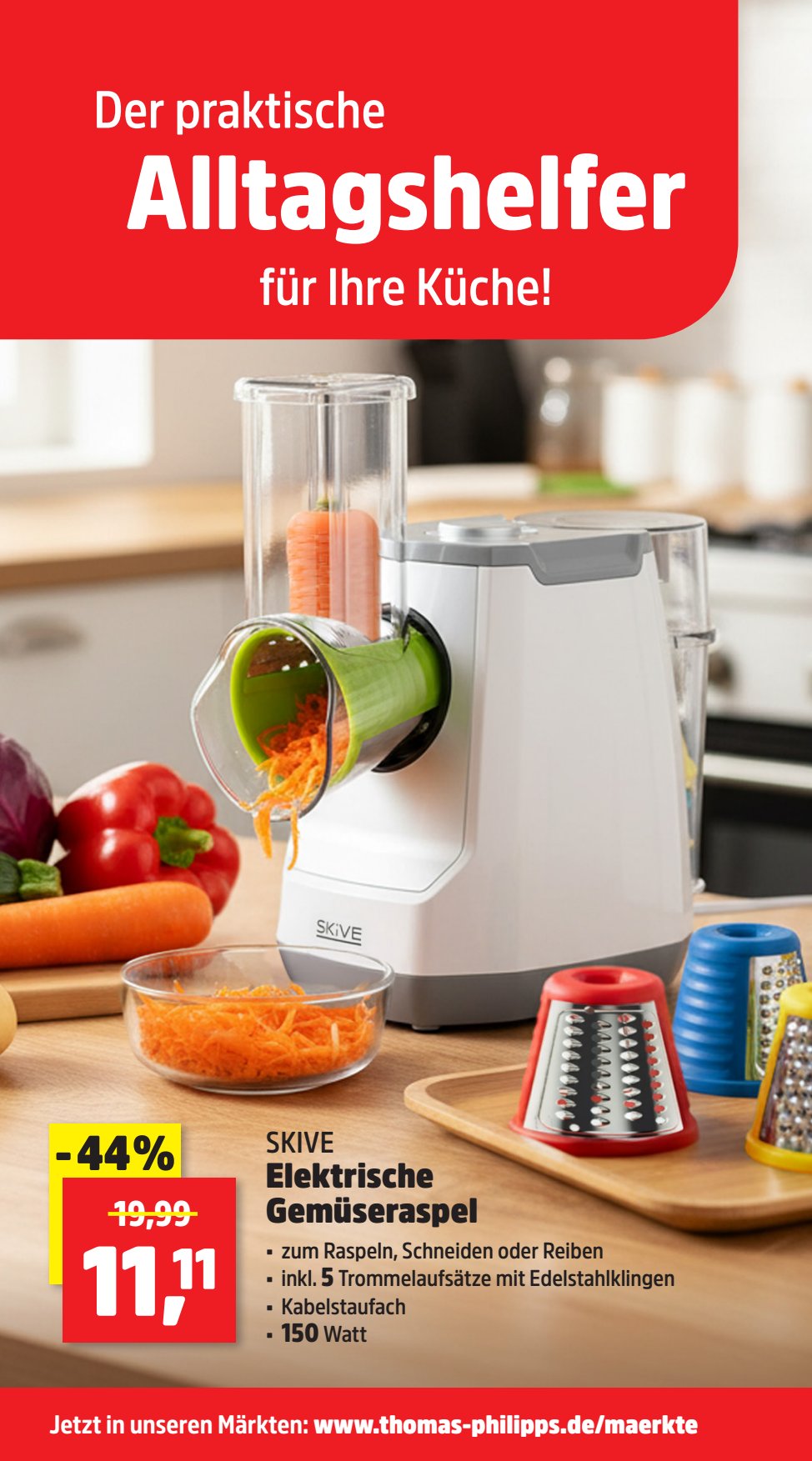 Thomas Philipps Prospekt KW50 mit aktuellen Angeboten und attraktiven Rabatten – günstige Lebensmittel, Sparen Sie bei Thomas Philipps Prospekt diese Woche!