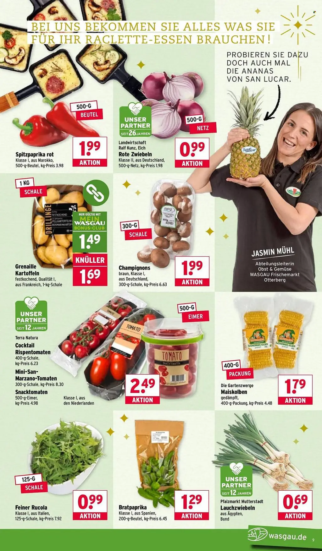 Wasgau Prospekt KW01 mit aktuellen Angeboten und attraktiven Rabatten – günstige Lebensmittel, Sparen Sie bei Wasgau Prospekt diese Woche!