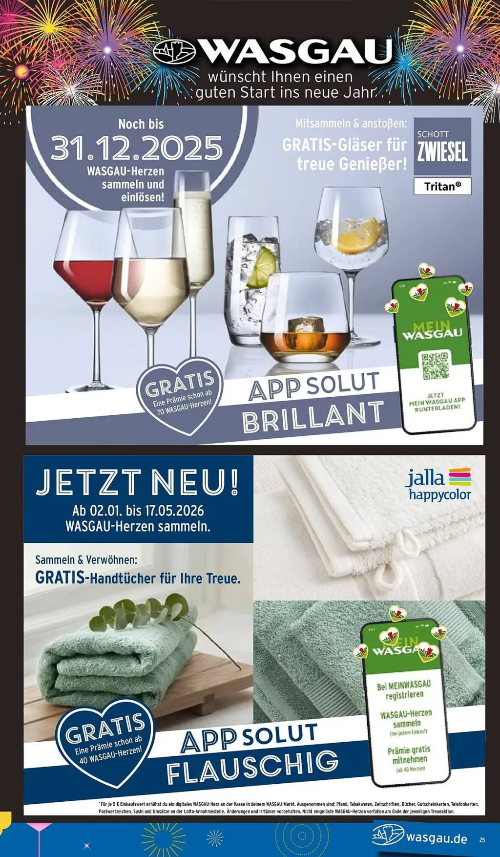 Wasgau Prospekt KW01 mit aktuellen Angeboten und attraktiven Rabatten – günstige Lebensmittel, Sparen Sie bei Wasgau Prospekt diese Woche!