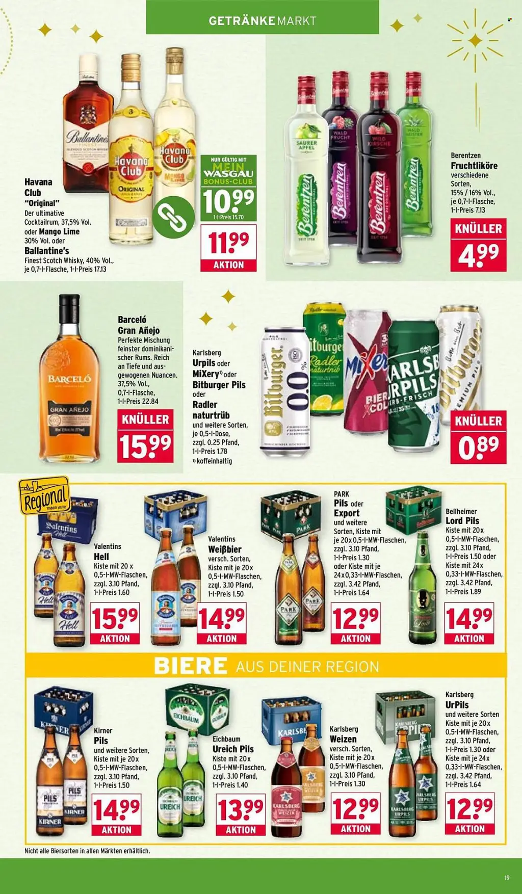 Wasgau Prospekt KW01 mit aktuellen Angeboten und attraktiven Rabatten – günstige Lebensmittel, Sparen Sie bei Wasgau Prospekt diese Woche!