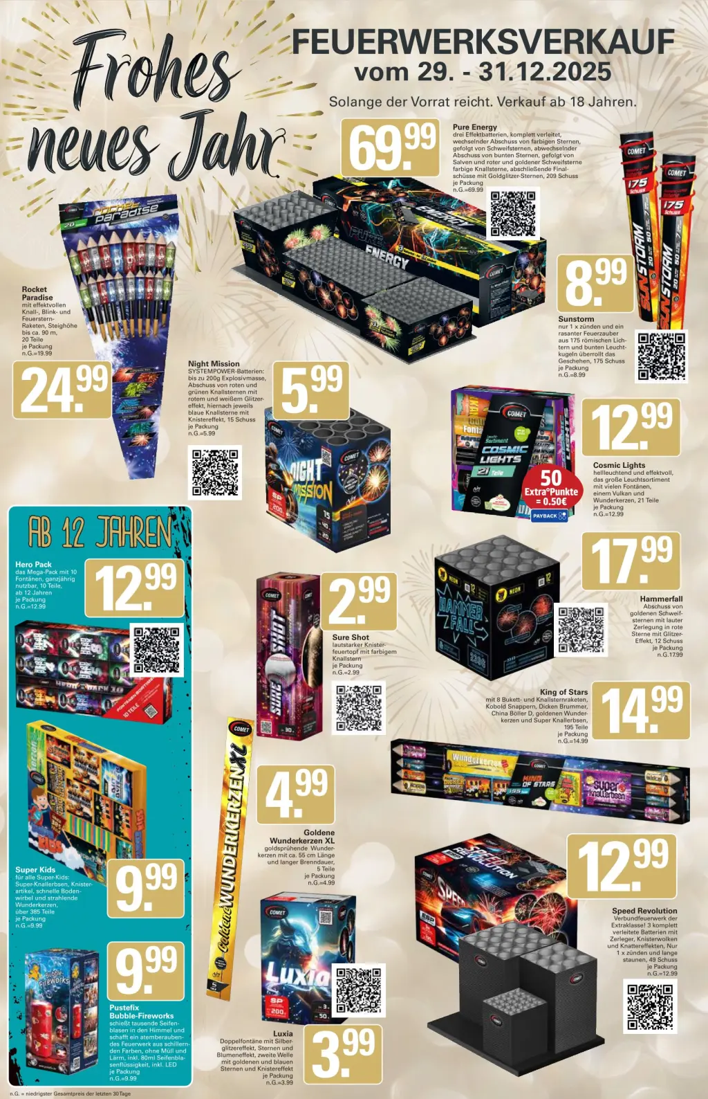 WEZ Prospekt KW01 mit aktuellen Angeboten und attraktiven Rabatten – günstige Lebensmittel, Sparen Sie bei WEZ Prospekt diese Woche!