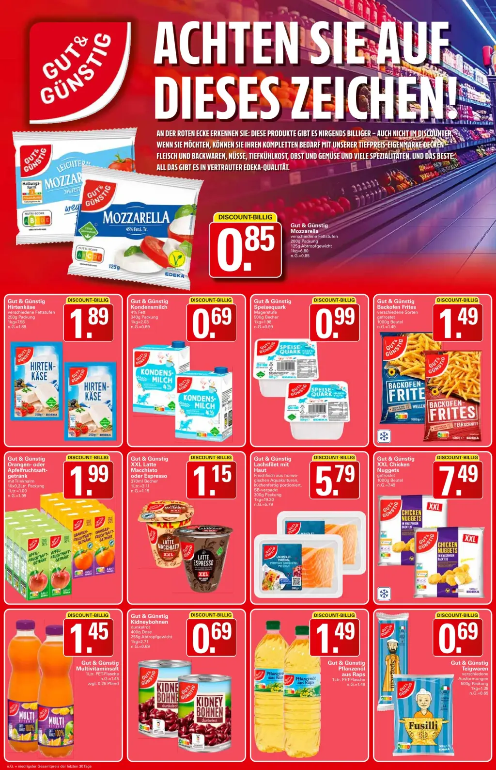 WEZ Prospekt KW02 mit aktuellen Angeboten und attraktiven Rabatten – günstige Lebensmittel, Sparen Sie bei WEZ Prospekt diese Woche!