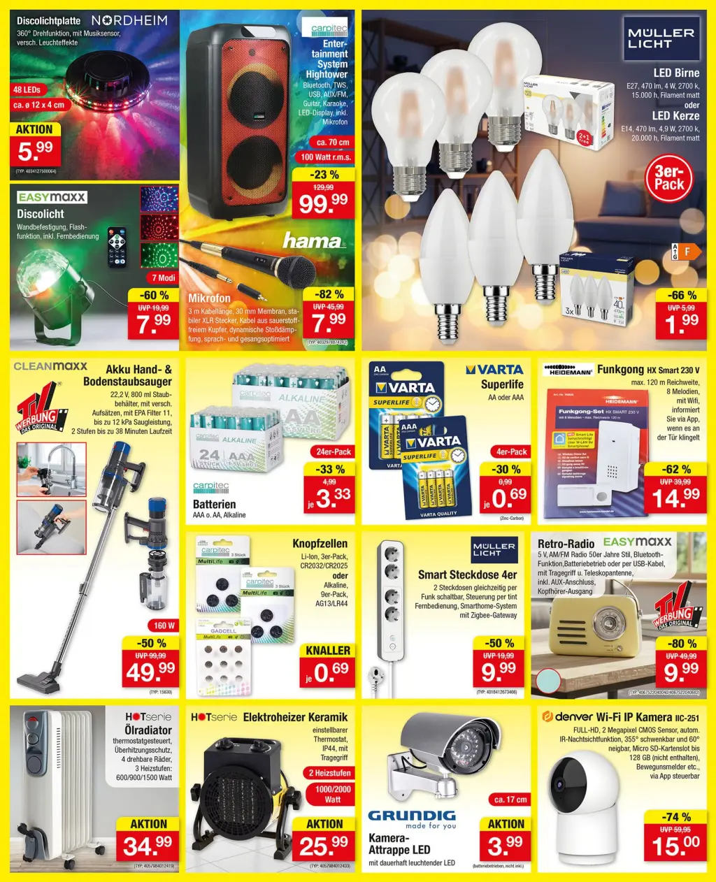 Zimmermann Prospekt KW51 mit aktuellen Angeboten und attraktiven Rabatten – günstige Lebensmittel, Sparen Sie bei Zimmermann Prospekt diese Woche!