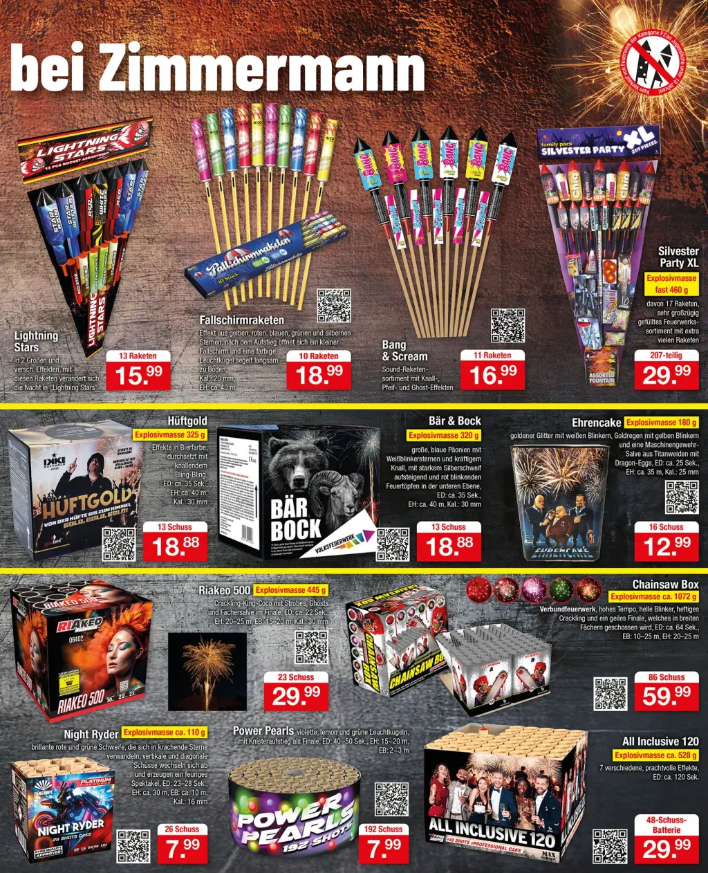 Zimmermann Prospekt KW01 mit aktuellen Angeboten und attraktiven Rabatten – günstige Lebensmittel, Sparen Sie bei Zimmermann Prospekt diese Woche!