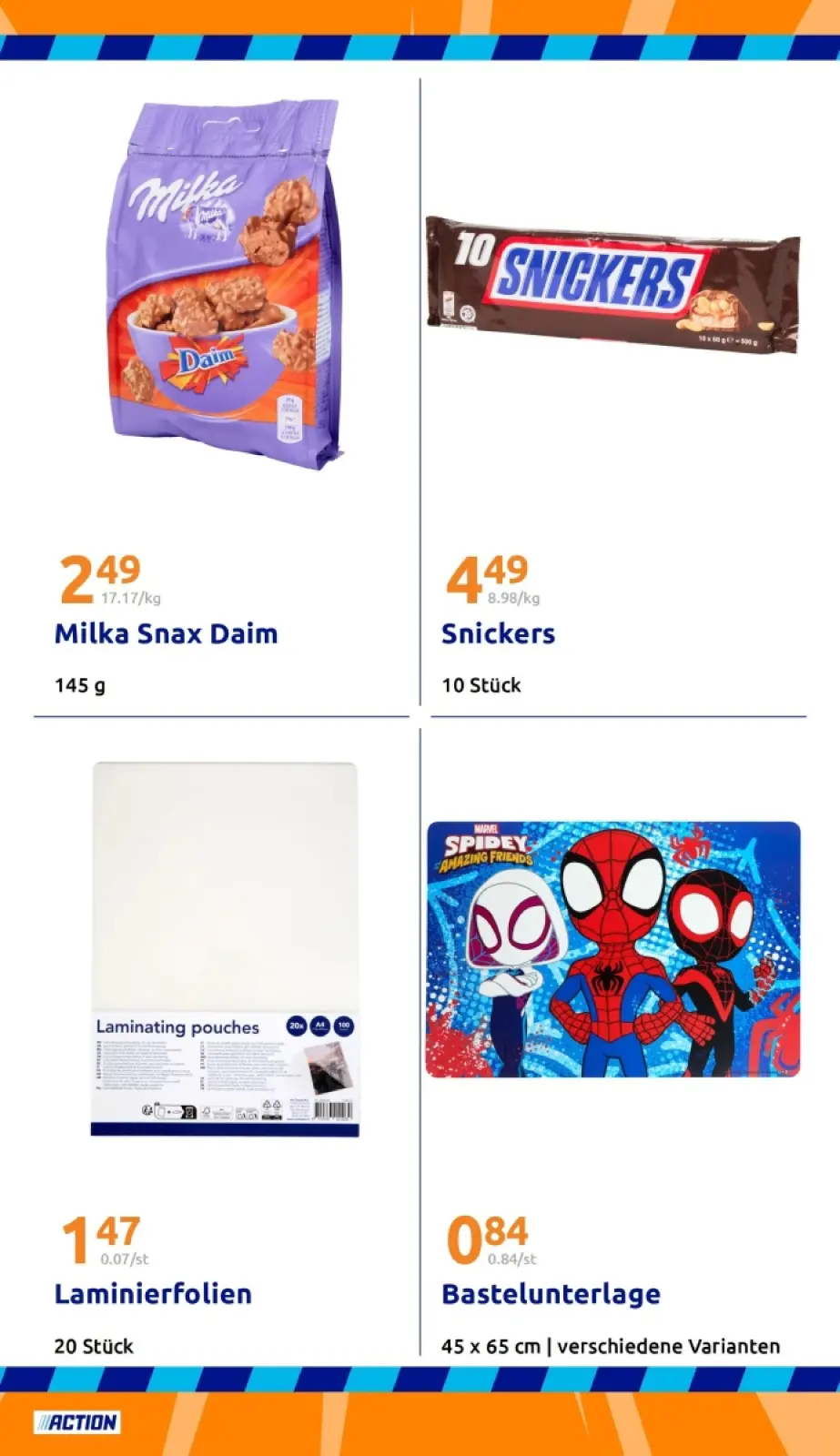 Action Prospekt KW04 mit aktuellen Angeboten und attraktiven Rabatten – günstige Lebensmittel, Sparen Sie bei Action Prospekt diese Woche!