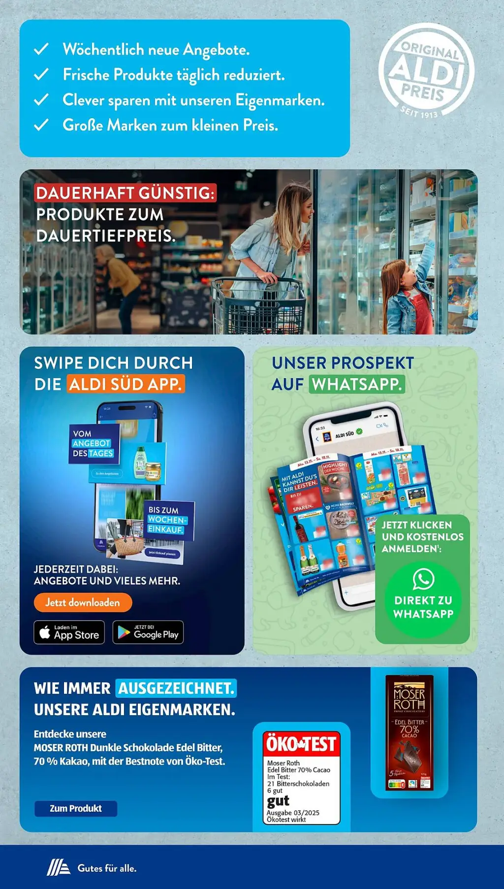 Aldi S&uuml;d Prospekt KW02 mit aktuellen Angeboten und attraktiven Rabatten – günstige Lebensmittel, Sparen Sie bei Aldi S&uuml;d Prospekt diese Woche!