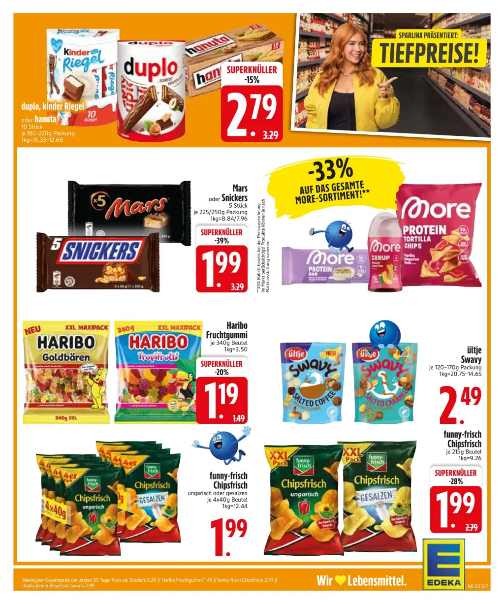 Edeka Prospekt KW03 mit aktuellen Angeboten und attraktiven Rabatten – günstige Lebensmittel, Sparen Sie bei Edeka Prospekt diese Woche!