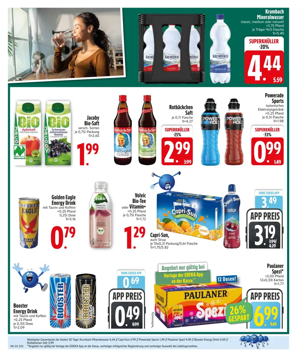 Edeka Prospekt KW03 mit aktuellen Angeboten und attraktiven Rabatten – günstige Lebensmittel, Sparen Sie bei Edeka Prospekt diese Woche!