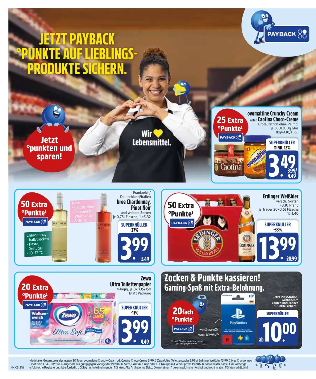 Edeka Prospekt KW03 mit aktuellen Angeboten und attraktiven Rabatten – günstige Lebensmittel, Sparen Sie bei Edeka Prospekt diese Woche!