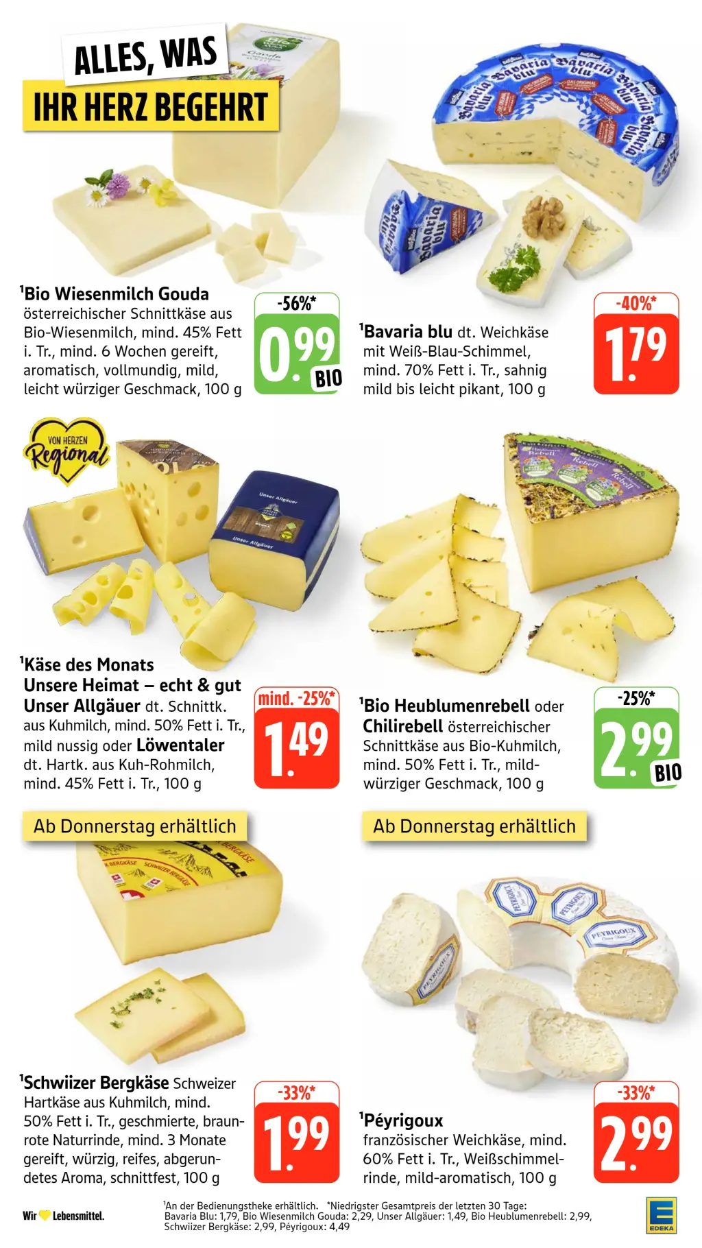 Edeka Prospekt KW03 mit aktuellen Angeboten und attraktiven Rabatten – günstige Lebensmittel, Sparen Sie bei Edeka Prospekt diese Woche!