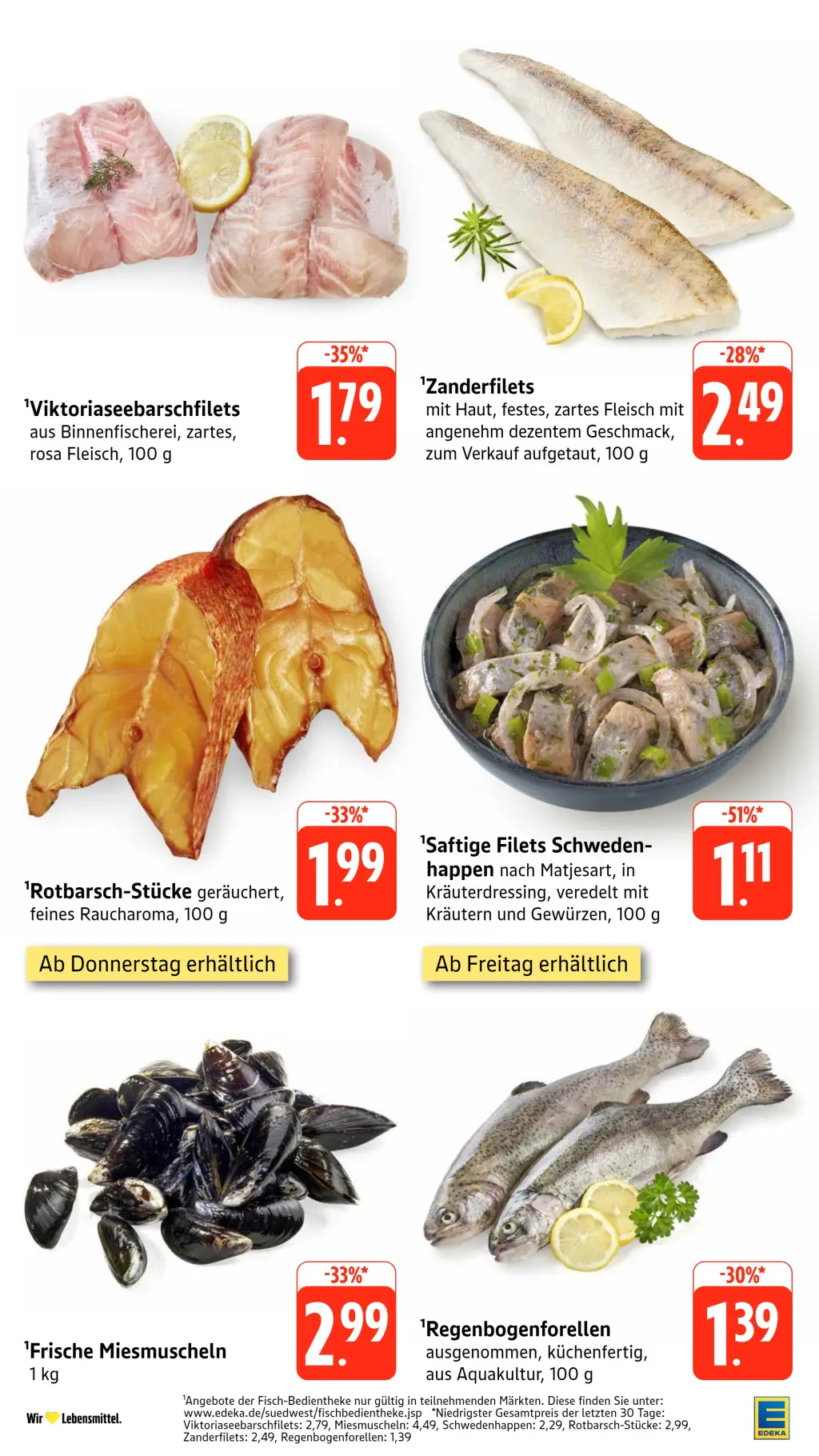 Edeka Prospekt KW03 mit aktuellen Angeboten und attraktiven Rabatten – günstige Lebensmittel, Sparen Sie bei Edeka Prospekt diese Woche!
