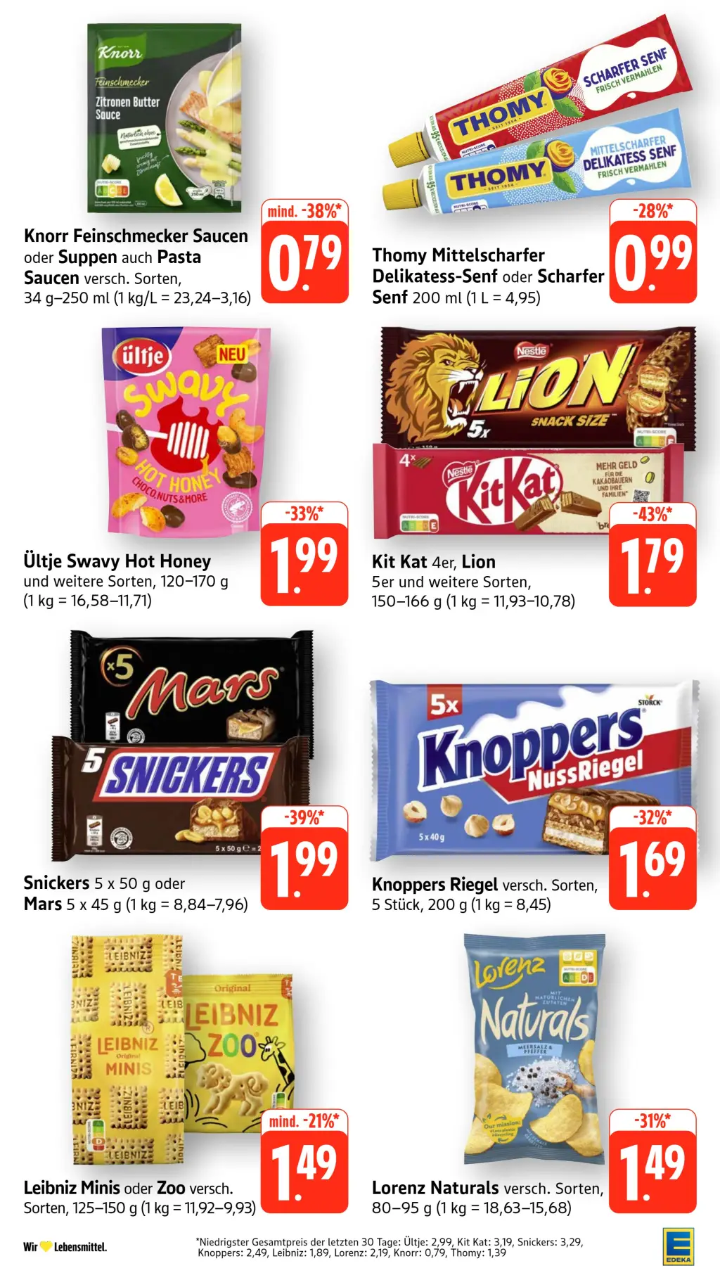 Edeka Prospekt KW03 mit aktuellen Angeboten und attraktiven Rabatten – günstige Lebensmittel, Sparen Sie bei Edeka Prospekt diese Woche!