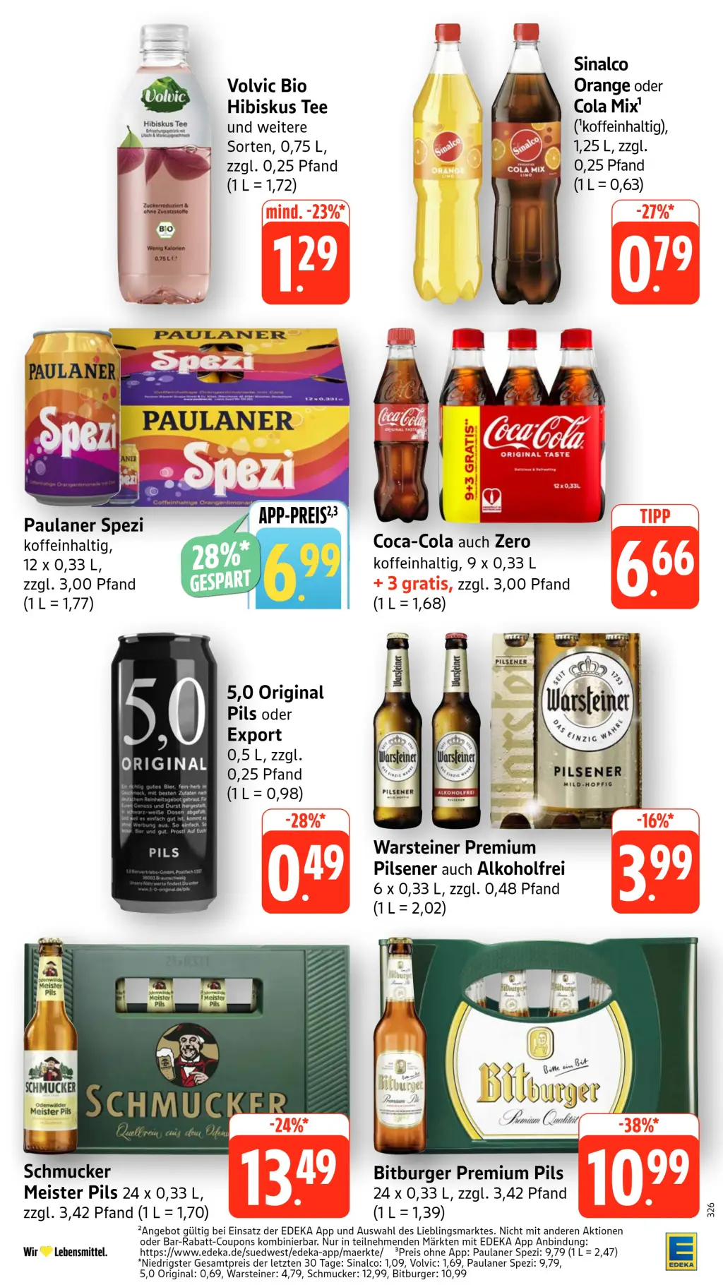 Edeka Prospekt KW03 mit aktuellen Angeboten und attraktiven Rabatten – günstige Lebensmittel, Sparen Sie bei Edeka Prospekt diese Woche!