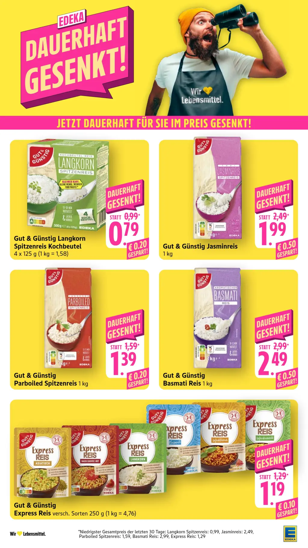 Edeka Prospekt KW03 mit aktuellen Angeboten und attraktiven Rabatten – günstige Lebensmittel, Sparen Sie bei Edeka Prospekt diese Woche!