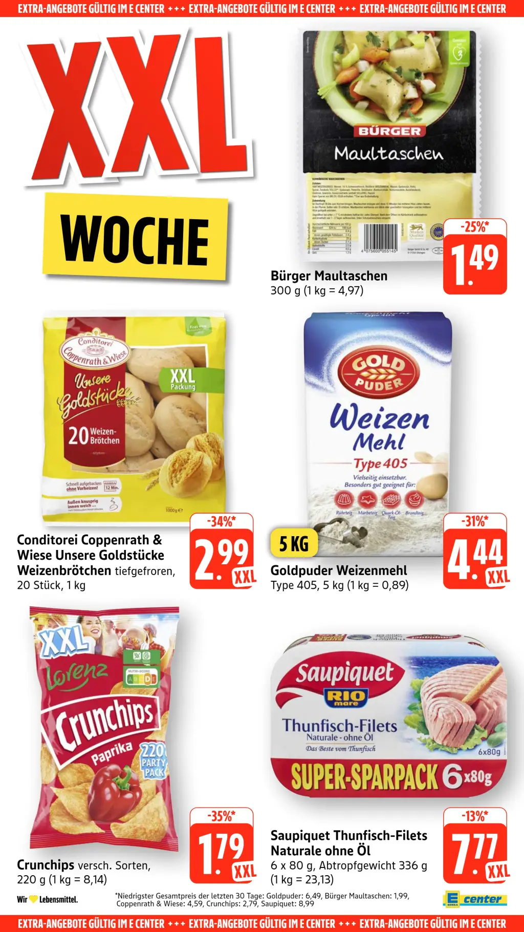 Edeka Prospekt KW03 mit aktuellen Angeboten und attraktiven Rabatten – günstige Lebensmittel, Sparen Sie bei Edeka Prospekt diese Woche!