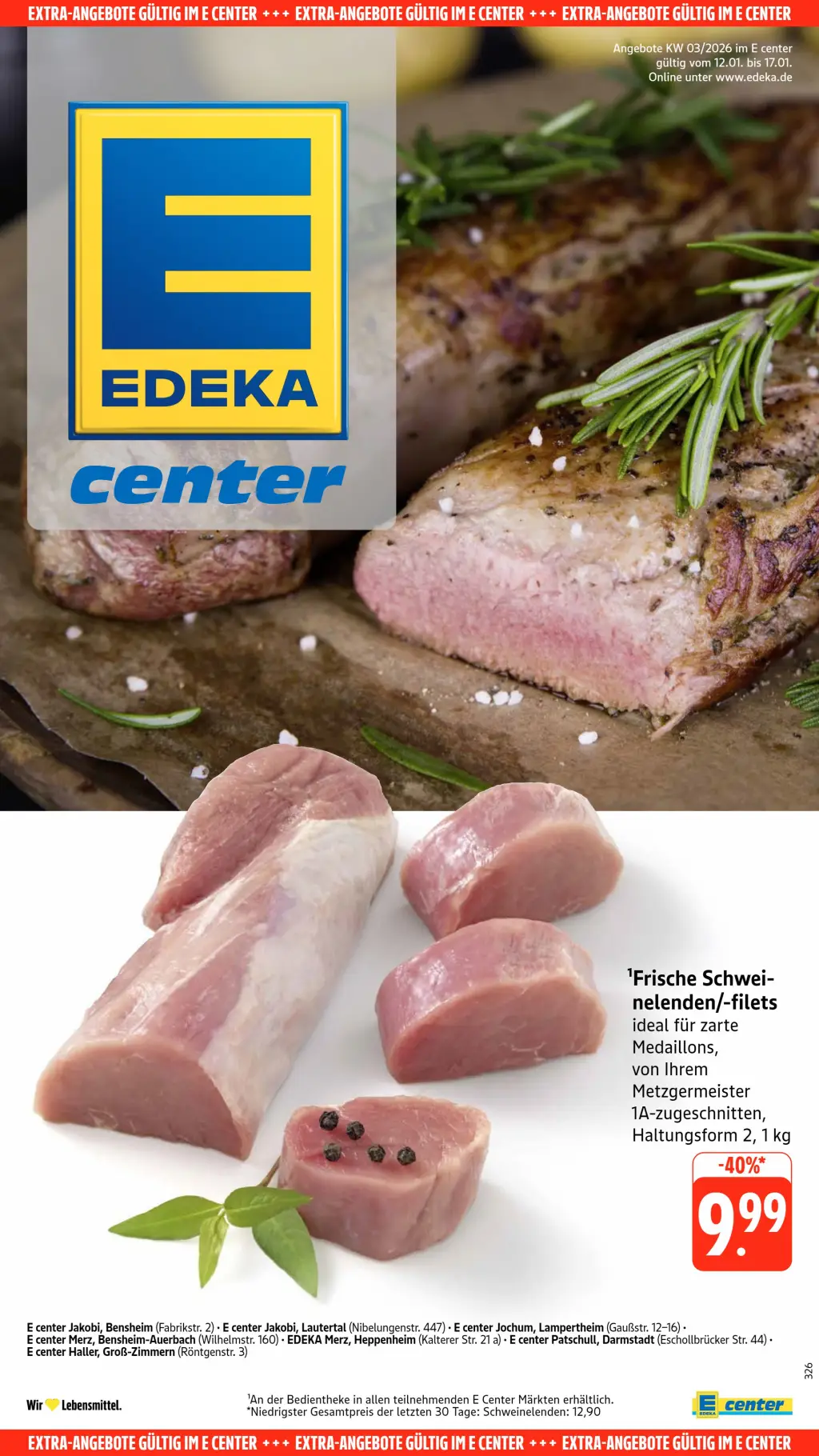 Edeka Prospekt KW03 mit aktuellen Angeboten und attraktiven Rabatten – günstige Lebensmittel, Sparen Sie bei Edeka Prospekt diese Woche!