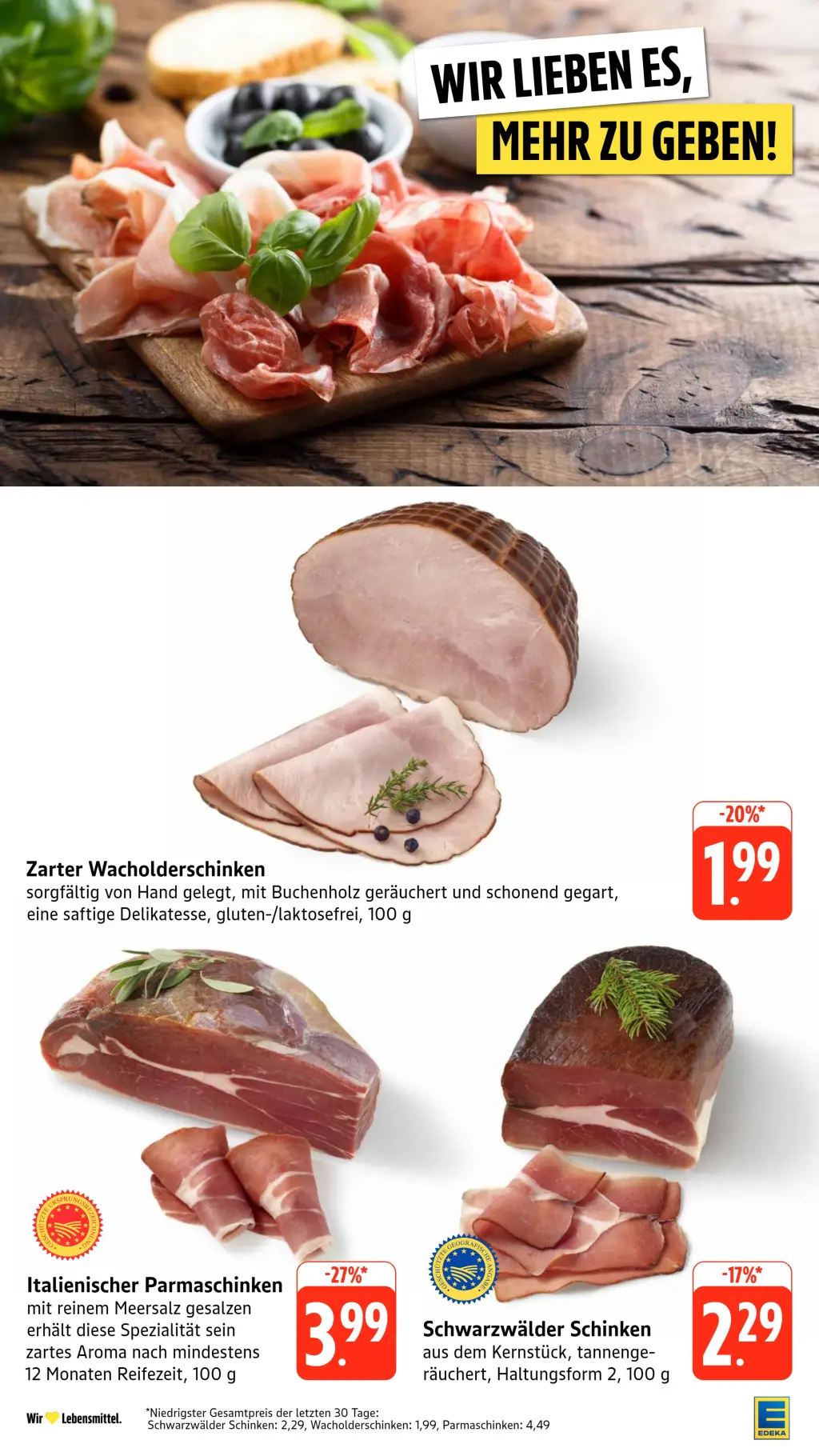 Edeka Prospekt KW03 mit aktuellen Angeboten und attraktiven Rabatten – günstige Lebensmittel, Sparen Sie bei Edeka Prospekt diese Woche!