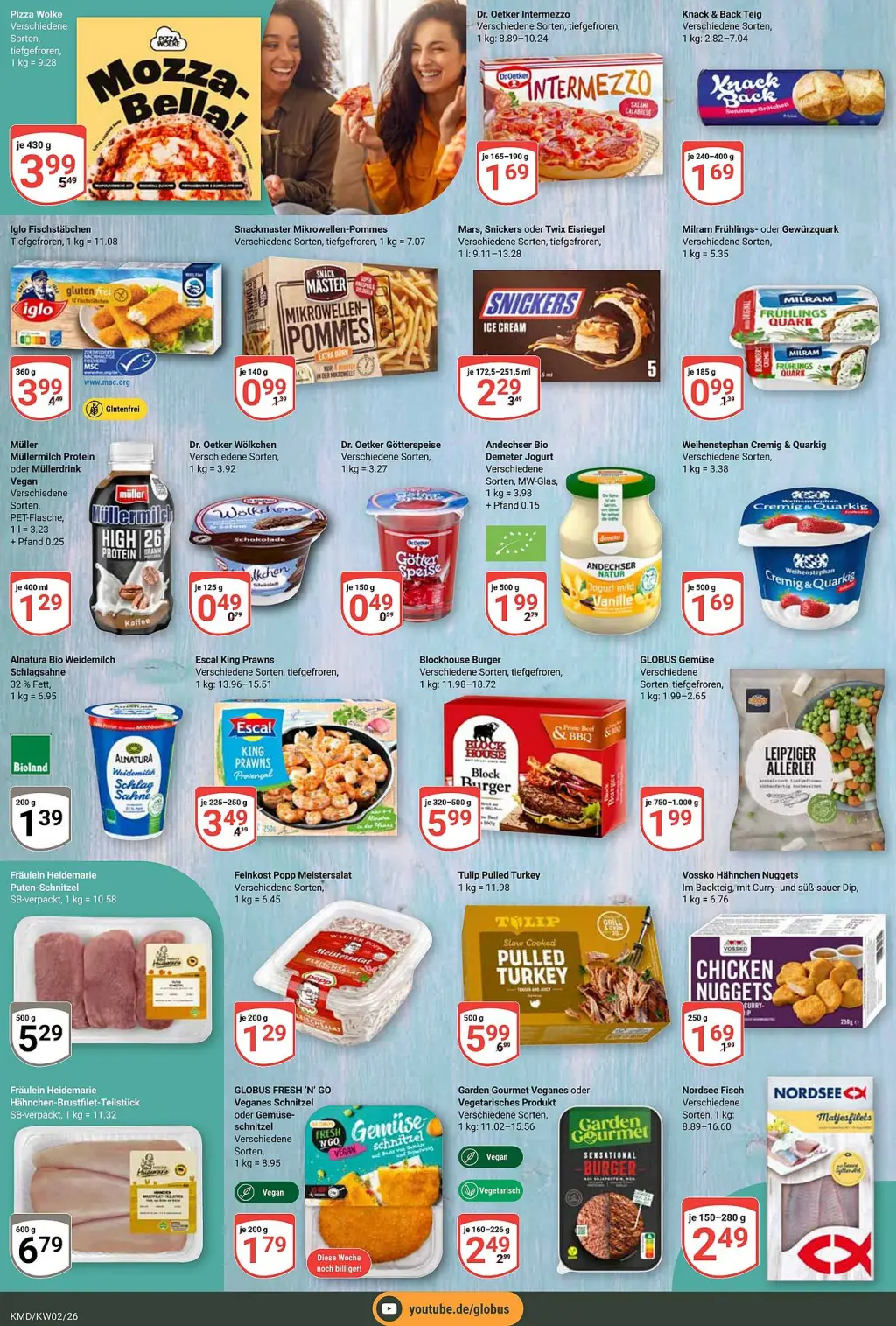 Globus Prospekt KW02 mit aktuellen Angeboten und attraktiven Rabatten – günstige Lebensmittel, Sparen Sie bei Globus Prospekt diese Woche!