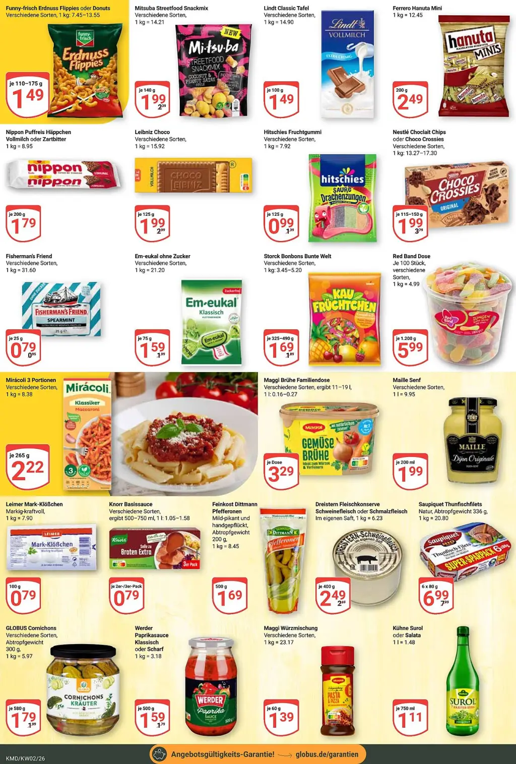 Globus Prospekt KW02 mit aktuellen Angeboten und attraktiven Rabatten – günstige Lebensmittel, Sparen Sie bei Globus Prospekt diese Woche!