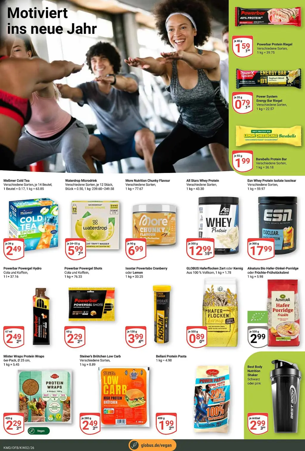 Globus Prospekt KW02 mit aktuellen Angeboten und attraktiven Rabatten – günstige Lebensmittel, Sparen Sie bei Globus Prospekt diese Woche!