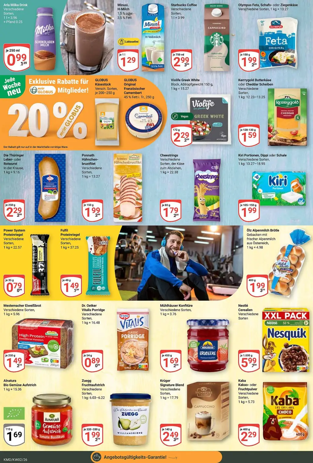 Globus Prospekt KW02 mit aktuellen Angeboten und attraktiven Rabatten – günstige Lebensmittel, Sparen Sie bei Globus Prospekt diese Woche!