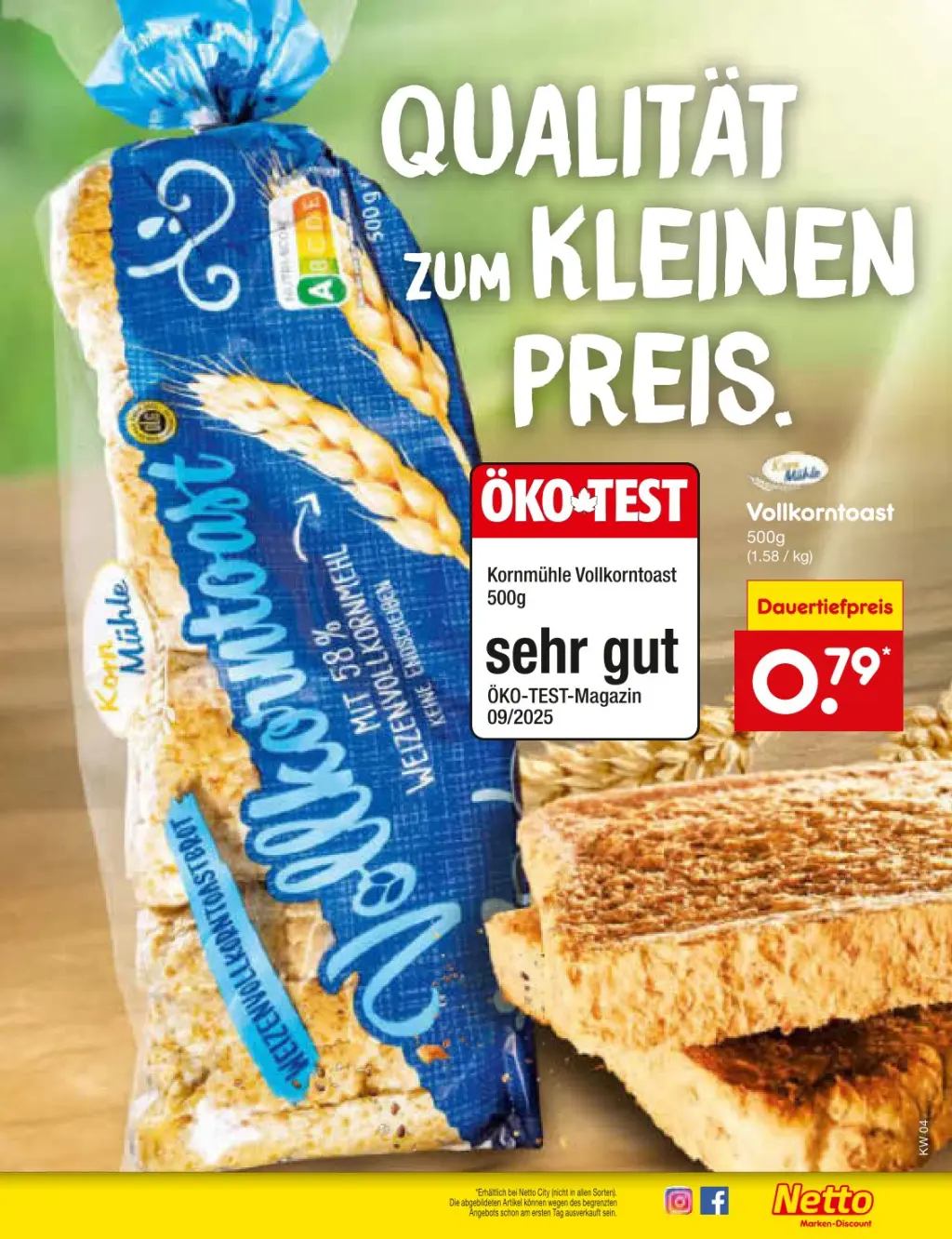 Netto Marken-Discount Prospekt KW04 mit aktuellen Angeboten und attraktiven Rabatten – günstige Lebensmittel, Sparen Sie bei Netto Marken-Discount Prospekt diese Woche!