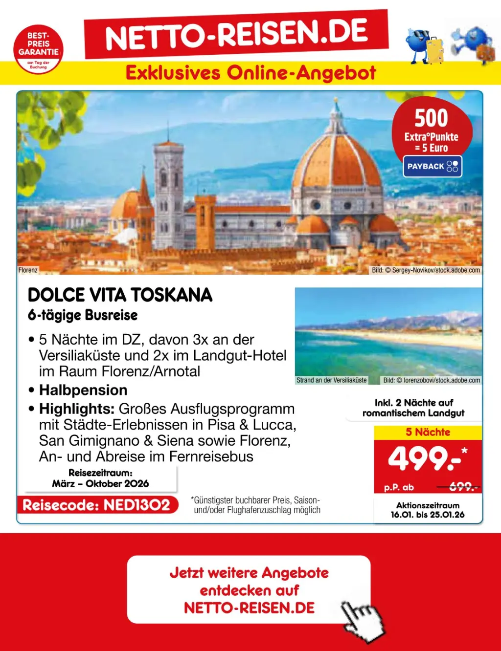 Netto Marken-Discount Prospekt KW04 mit aktuellen Angeboten und attraktiven Rabatten – günstige Lebensmittel, Sparen Sie bei Netto Marken-Discount Prospekt diese Woche!
