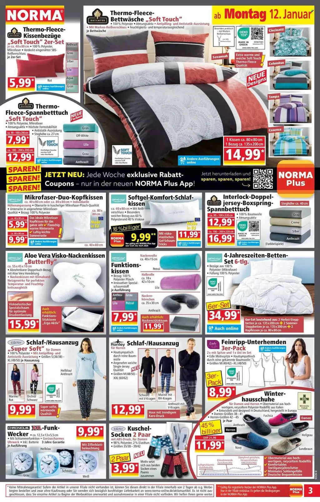 Norma Prospekt KW03 mit aktuellen Angeboten und attraktiven Rabatten – günstige Lebensmittel, Sparen Sie bei Norma Prospekt diese Woche!