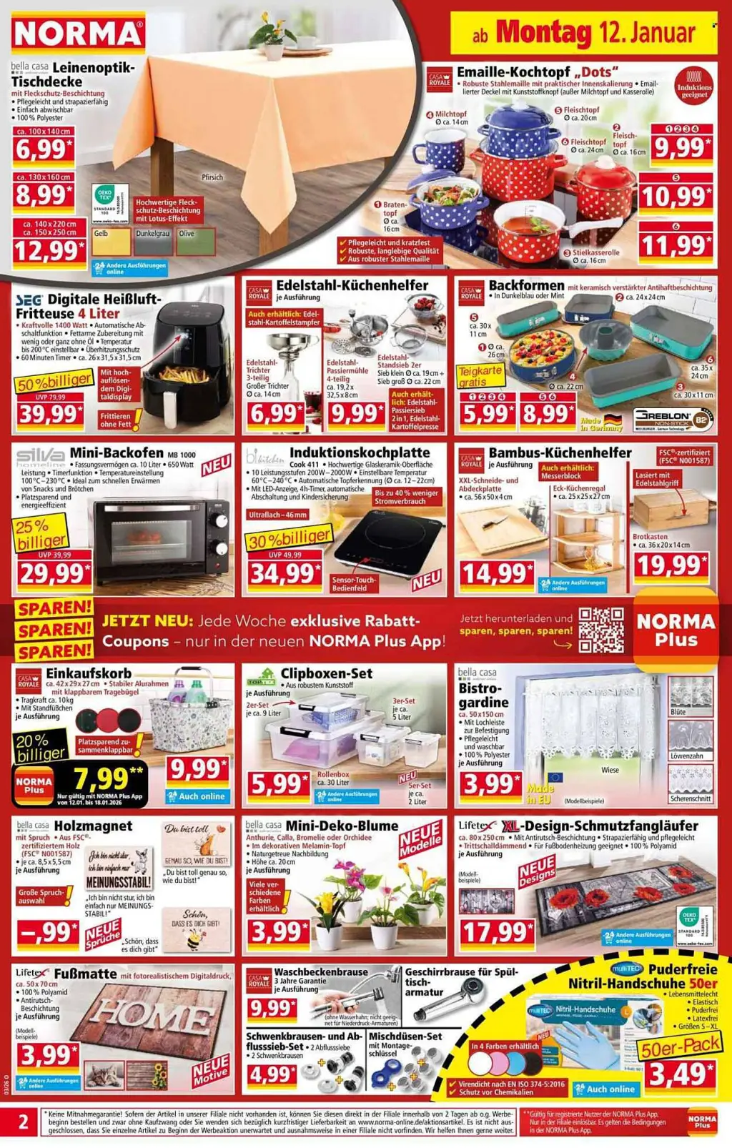 Norma Prospekt KW03 mit aktuellen Angeboten und attraktiven Rabatten – günstige Lebensmittel, Sparen Sie bei Norma Prospekt diese Woche!