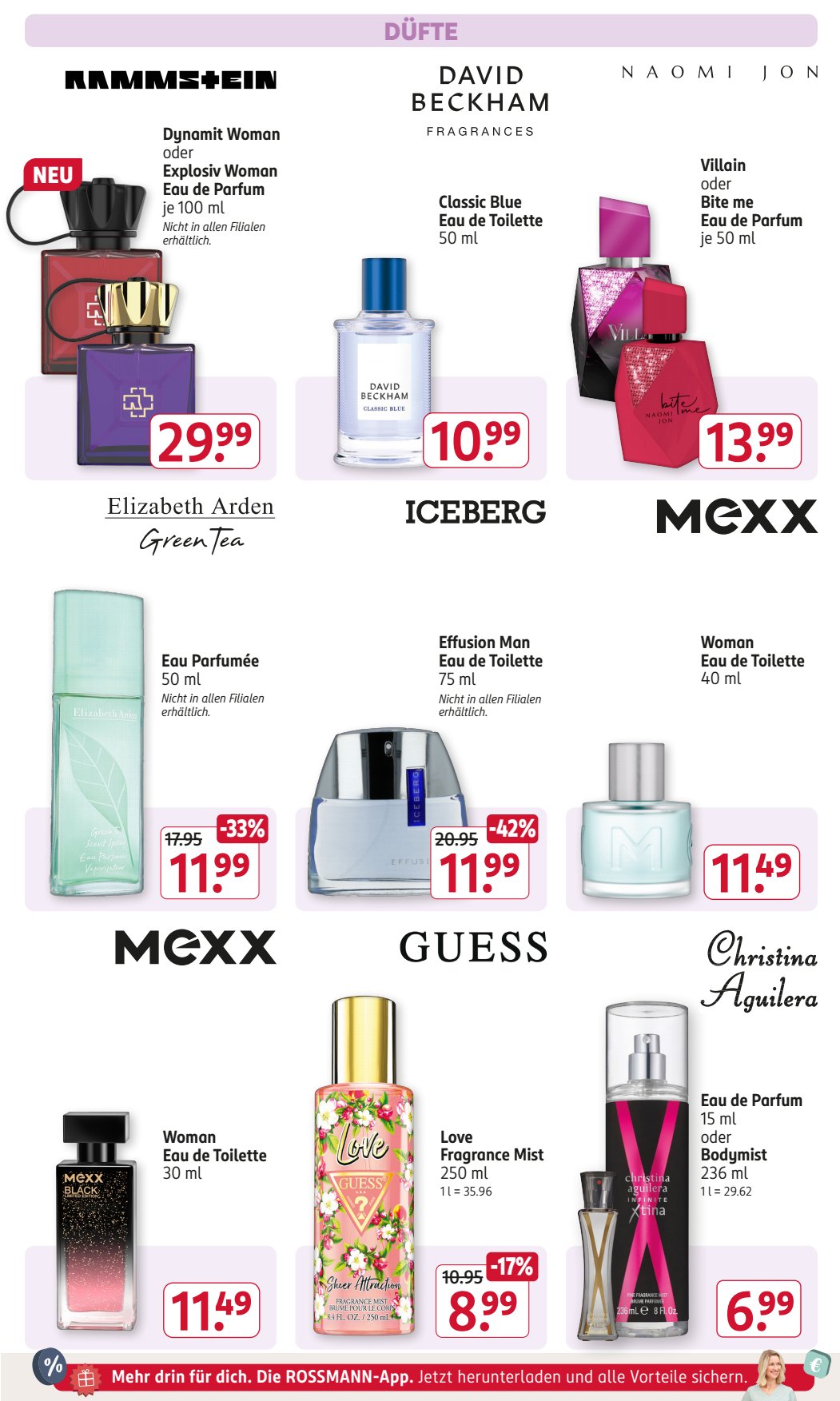 Rossmann Prospekt KW02 mit aktuellen Angeboten und attraktiven Rabatten – günstige Lebensmittel, Sparen Sie bei Rossmann Prospekt diese Woche!