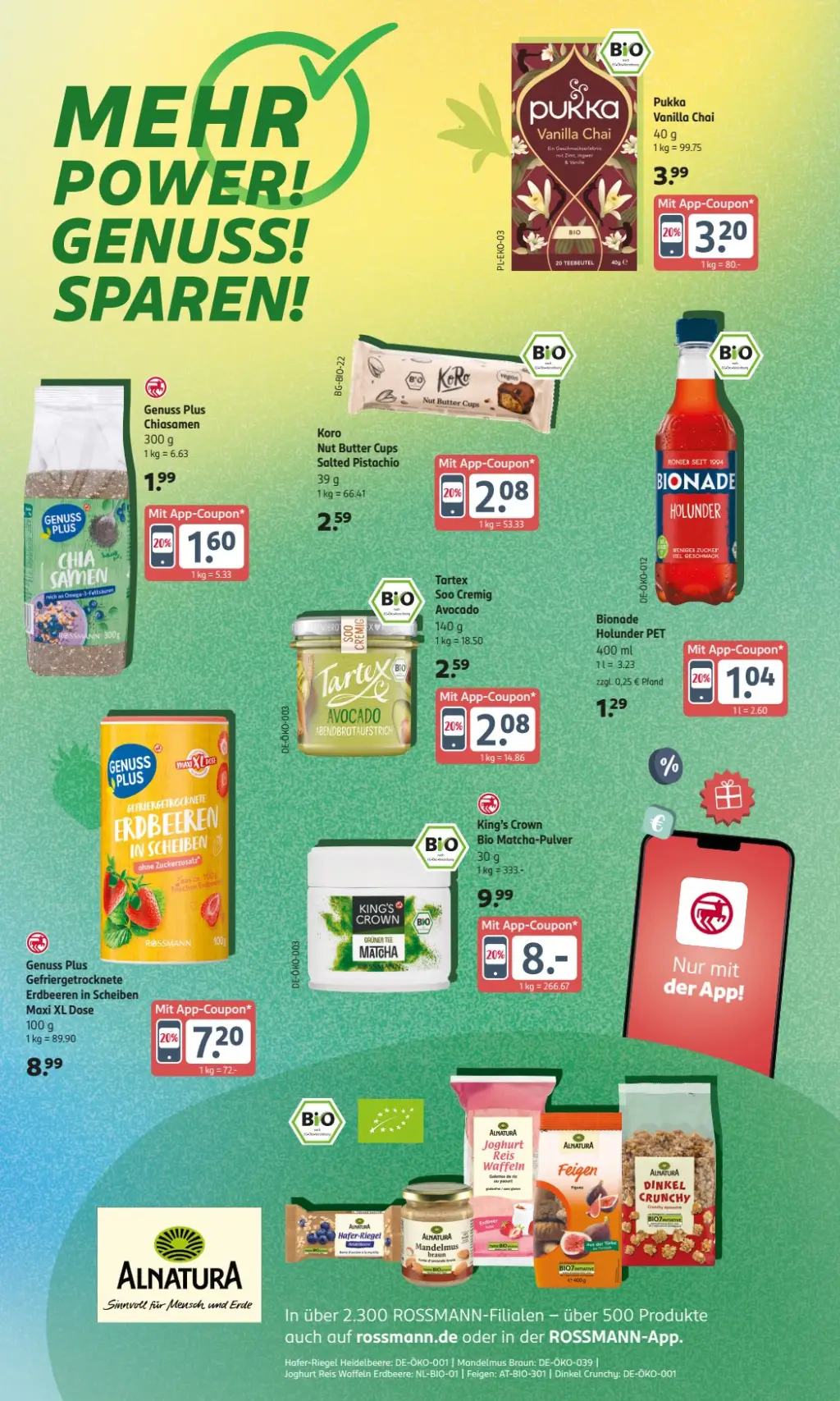 Rossmann Prospekt KW02 mit aktuellen Angeboten und attraktiven Rabatten – günstige Lebensmittel, Sparen Sie bei Rossmann Prospekt diese Woche!