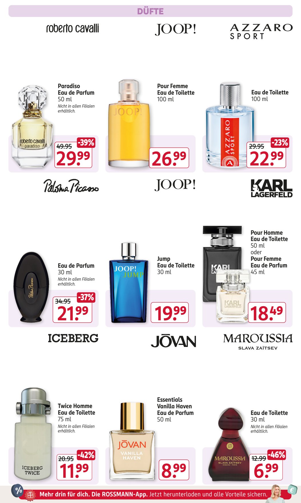 Rossmann Prospekt KW02 mit aktuellen Angeboten und attraktiven Rabatten – günstige Lebensmittel, Sparen Sie bei Rossmann Prospekt diese Woche!